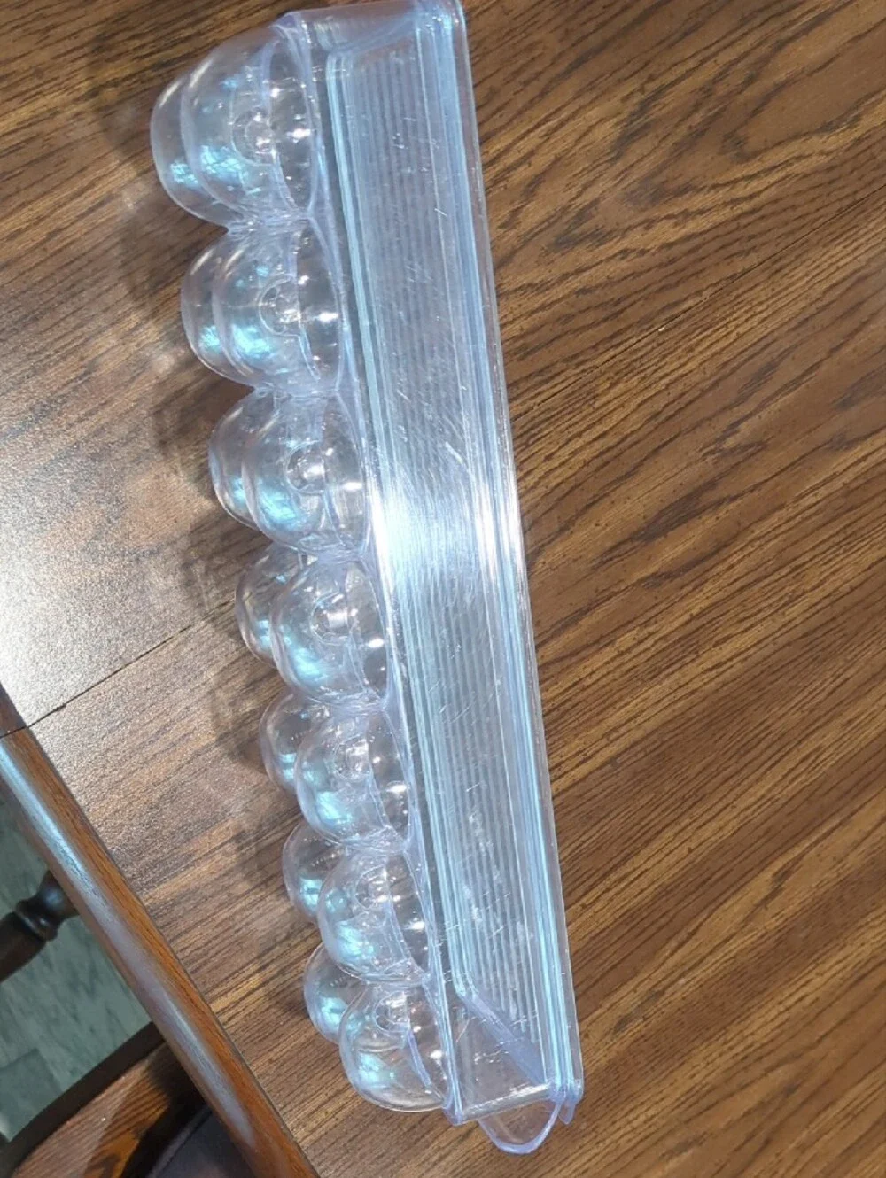 Clear Plastic Egg Storage Container - Fridge Binz Transparent 14 Ct Egg Box